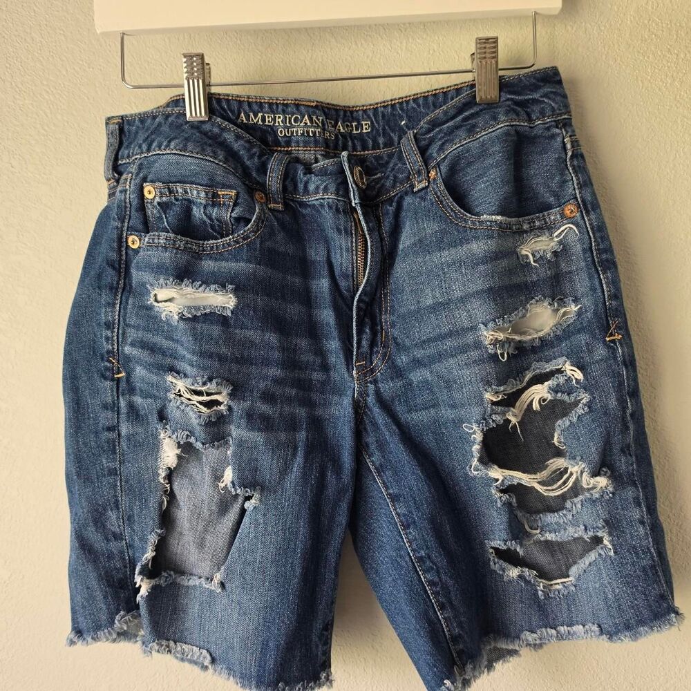 American-eagle Women's Blue and Navy Shorts